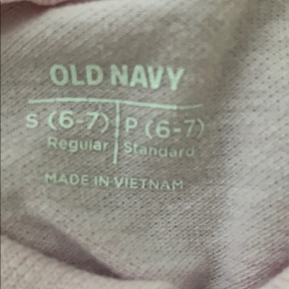 Old Navy Set of 2 Pink Girls Polo Shirts Size 6-7 - Picture 4 of 4